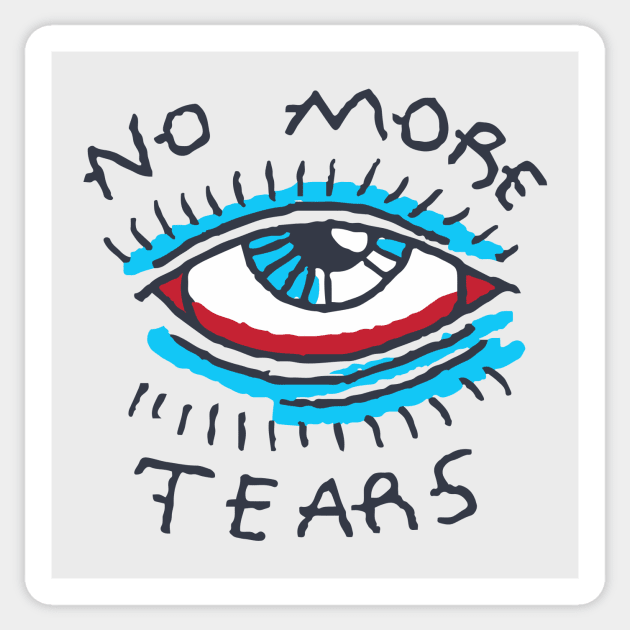 No More Tears Sticker by Brieana